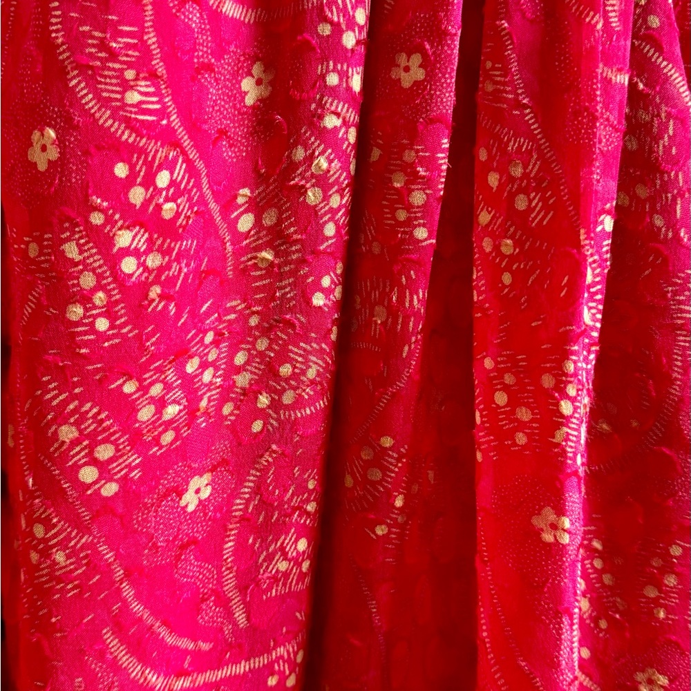 EQUIPMENT PARIS LIGHTWEIGHT SILK MIDI DRESS BUTTON FRONT 6 SMALL FLOWY FEMININE - Picture 11 of 13